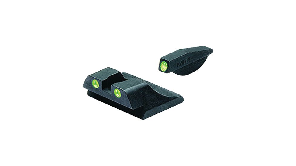 Meprolight Self Illuminated Tru-Dot Fixed Night Sights For Ruger P89 Series Pistols Green/Green, 109903101