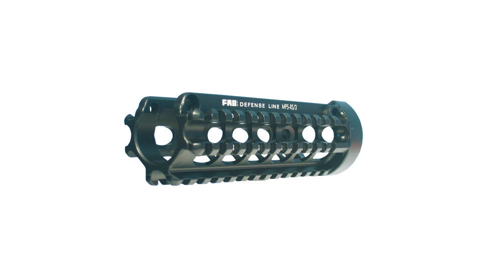 FAB Defense MP5 Aluminum Rail System, Black, FX-MP5RS