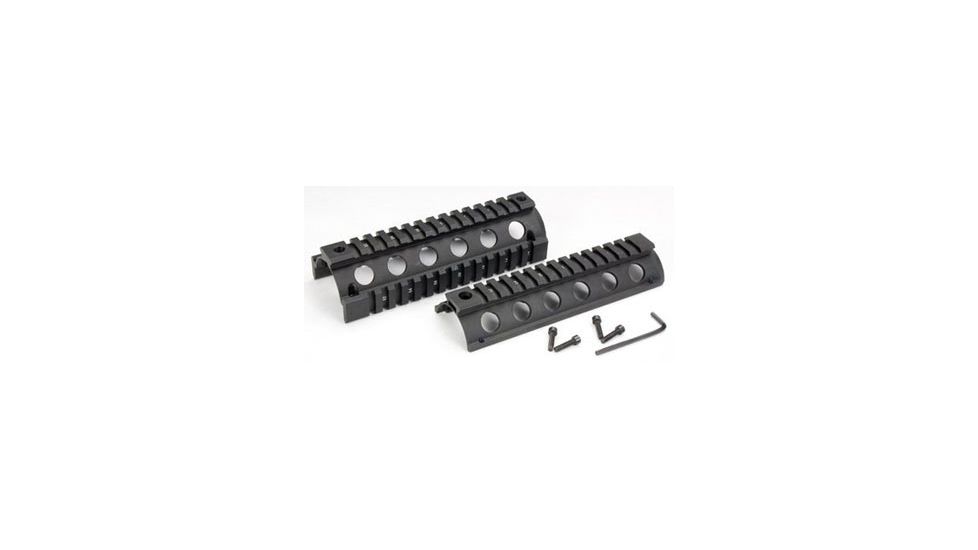 Global Military Gear Aluminum Quad Rail for AR15/M4