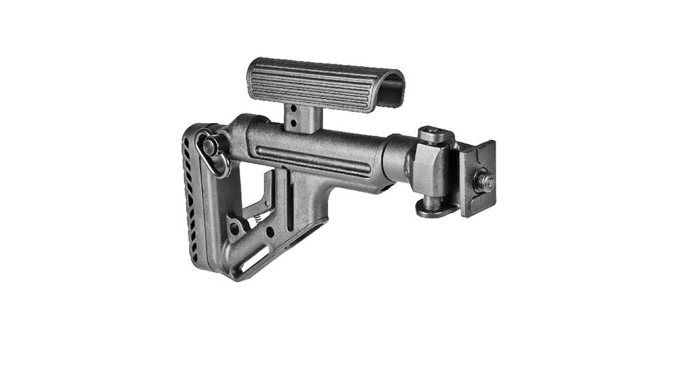 Fab Defense Tac Fldg Bstk w/CP&amp;Steel Galil Hinge-BK UAS-VZ-B