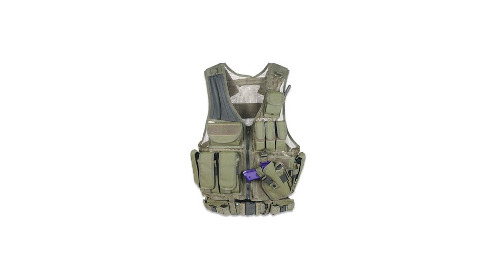 Global Military Gear OD Green Vest