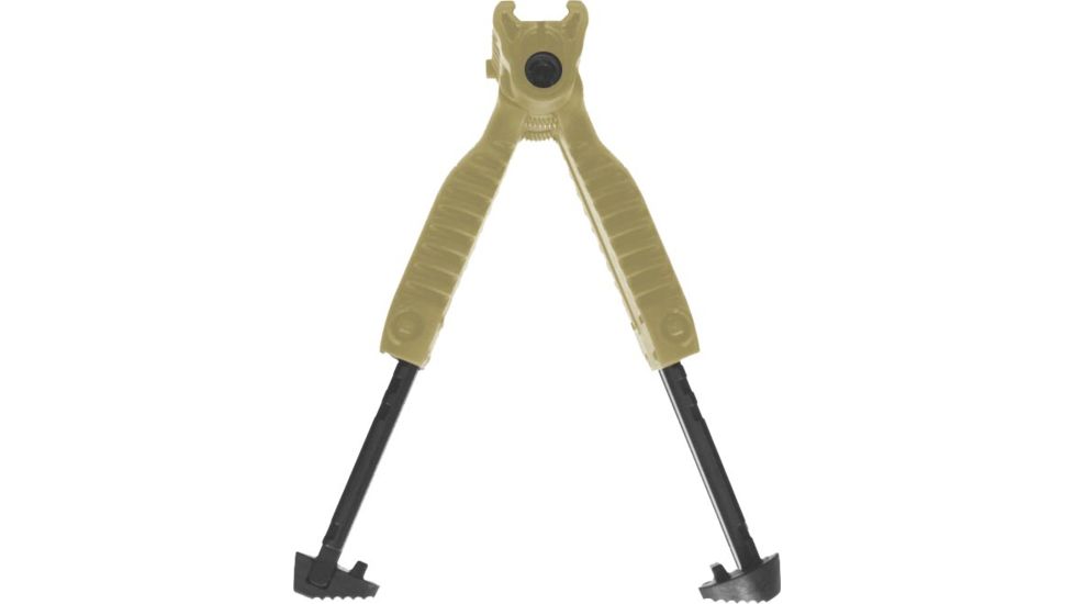 FAB Defense Vertical Foregrip w/ Incorporated Bipod - Desert Tan