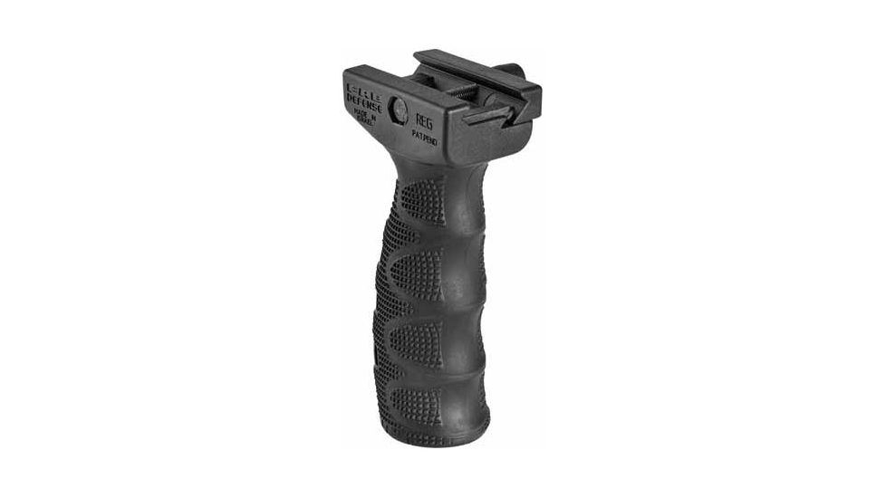 FAB Defense Rubber Overmolded Ergonomic Foregrip - Black FX-REGB