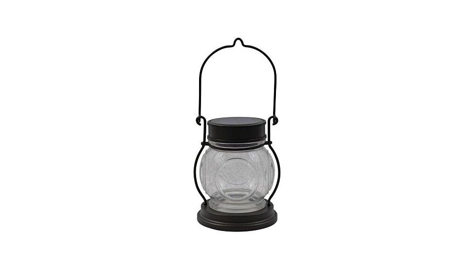 Malibu LED Solar Porthole Landscape Table Top Lantern Light, Bronze 8522-4504-01