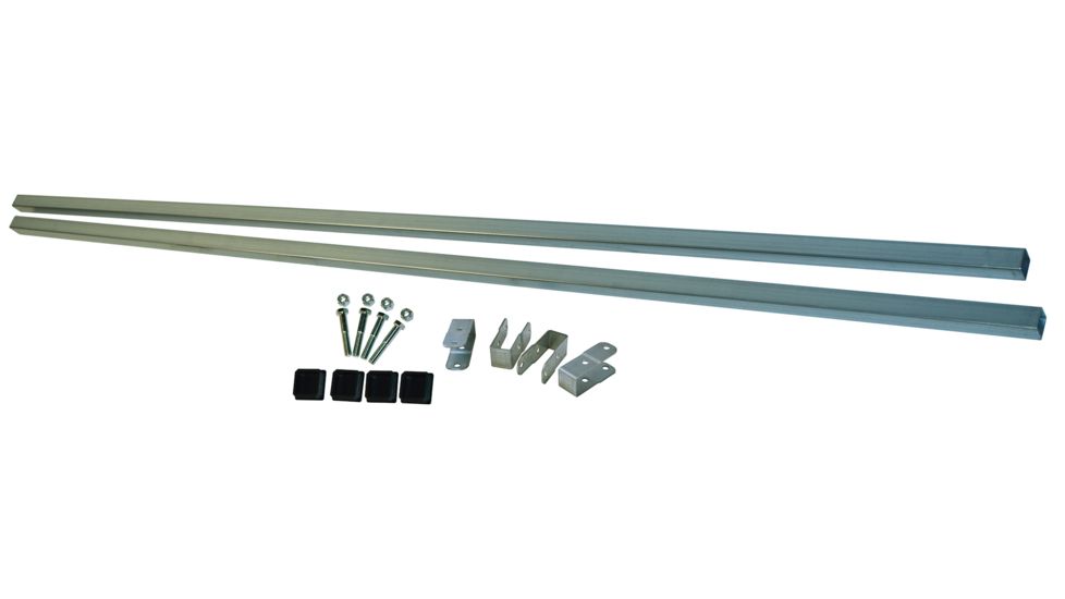 Malone Auto Racks 86in HD 1.25in Galvanized Cross Bars w/ Mounting Hardware, MPG459
