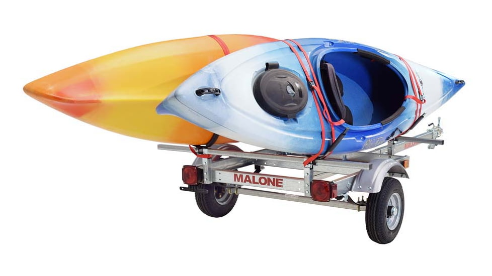 Malone Auto Racks EcoLight 2 Kayak Trailer Package, 2 J-Racks, MPG586XJ