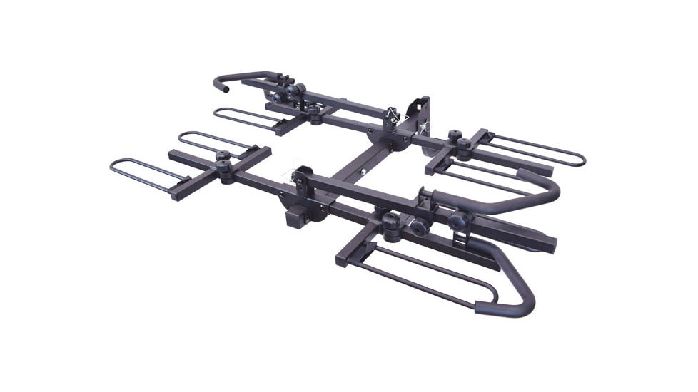 Malone Auto Racks Runway HM4 - Hitch Mount Platform 4 Bike Carrier, 2in, MPG2137