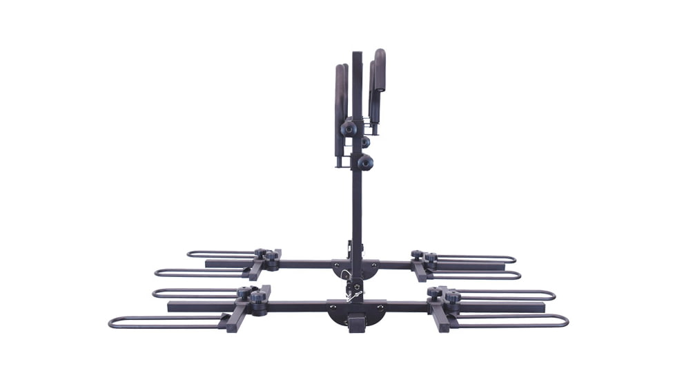 Malone Auto Racks Runway HM4 - Hitch Mount Platform 4 Bike Carrier, 2in, MPG2137