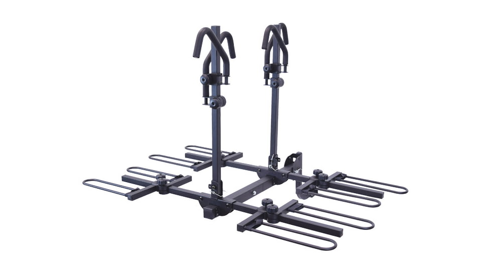 Malone Auto Racks Runway HM4 - Hitch Mount Platform 4 Bike Carrier, 2in, MPG2137