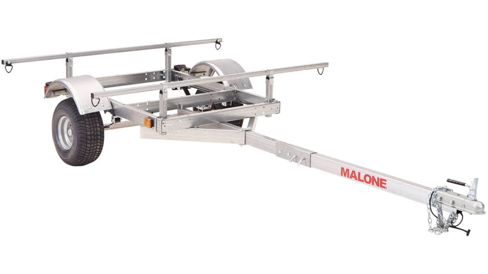 Malone Auto Racks XtraLight LowMax 2 Kayak Trailer Package, 2 V-Racks, MPG596XV2