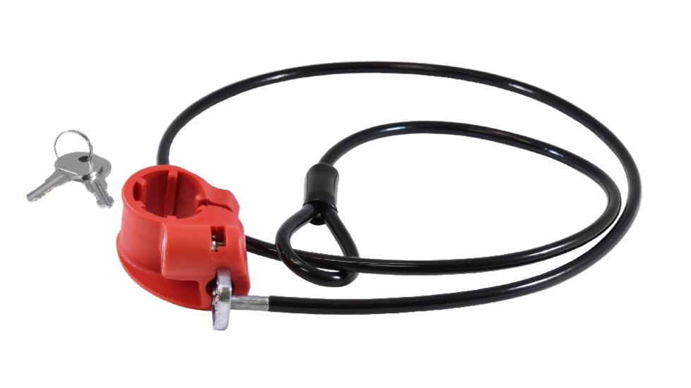Malone Auto Racks Loop Lock - Cable Lock for 1in Tubing, MPG2168