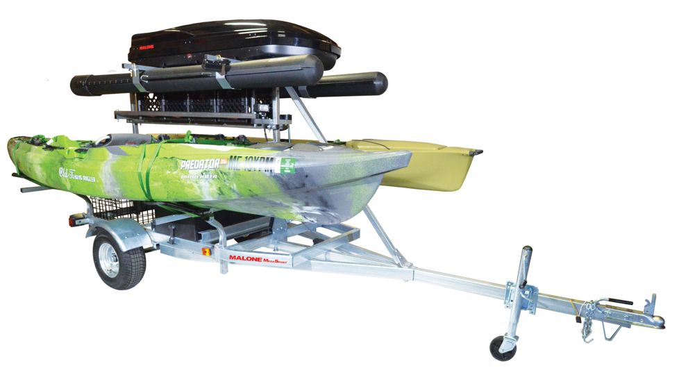 Malone Auto Racks MegaSport Kayak Trailer with 86 in Load Bars, MPG535