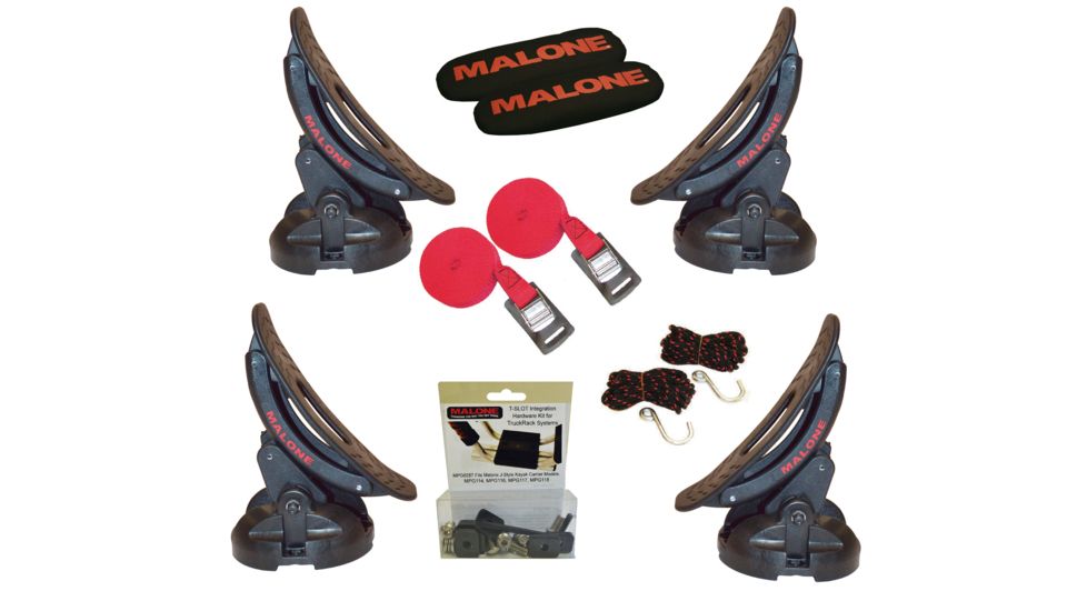 Malone Auto Racks Saddle Up Pro with T-Slot Truck Rack Hardware, Set of 4, MPG1001