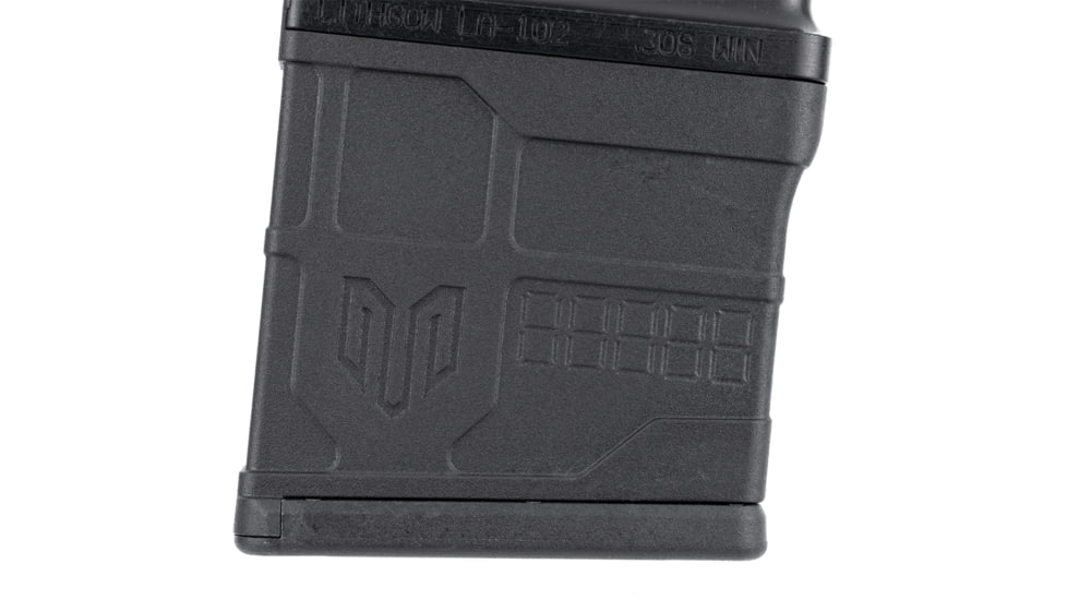 Mamba Mag Straight Fit Magazine, Lithgow LA102, .308 Winchester, 10-Round, Black, 105187-BLK-10RD