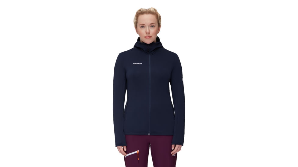 Mammut Aconcagua Light ML Hooded Jacket - Womens, Marine, Small, 1014-04410-5118-113