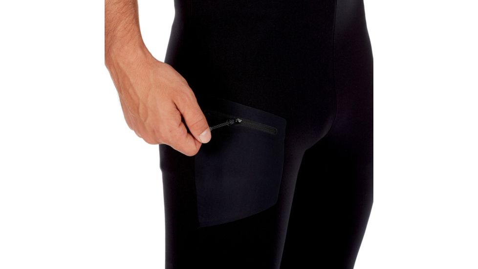 Mammut Aconcagua Long Tights - Mens, Black-Black Melange, XL, 1022-00210-00205-116
