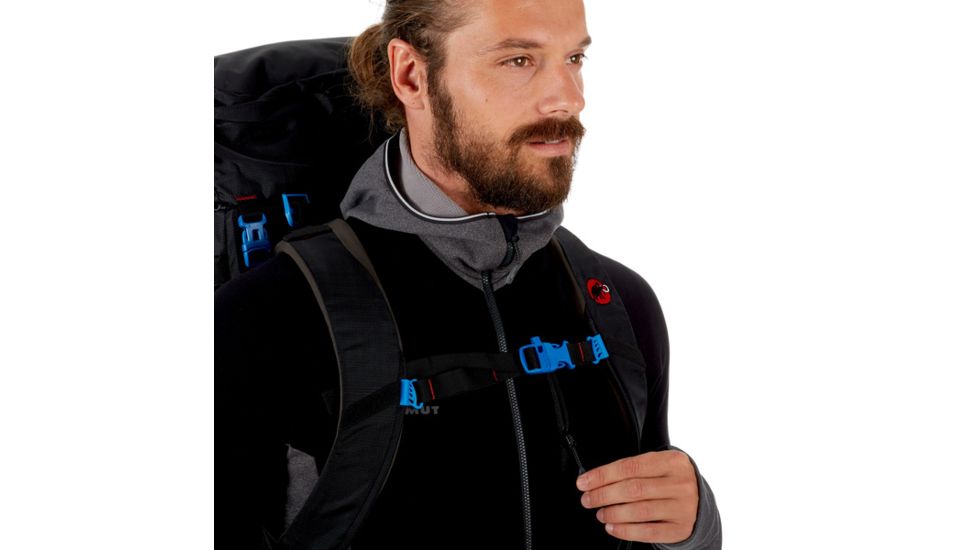 Mammut Aconcagua Pro Hooded Midlayer Jacket - Mens, Black-Black Melange, S, 1014-00310-00205-113