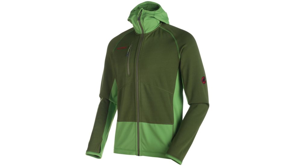 Mammut Aconcagua Pro ML Hooded Jacket - Men's-Seaweed/Sherwood-Medium