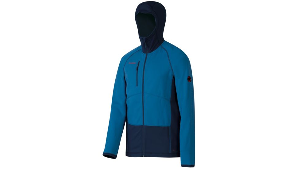 Aconcagua Pro ML Hooded Jacket - Mens-Dark Cyan/Marine-Large