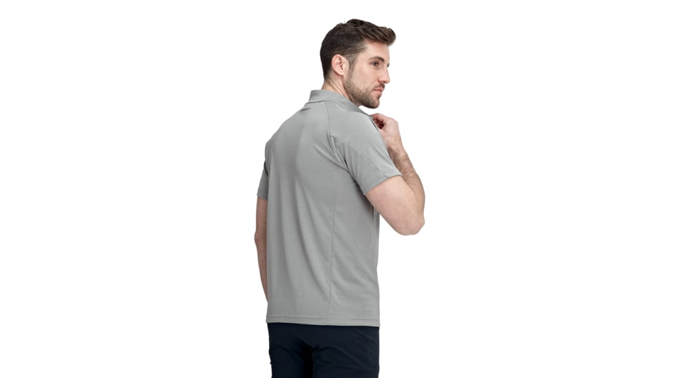 Mammut Aegility Half Zip T-Shirt - Mens, Granit Melange, 2XL, 1017-01830-0819-117