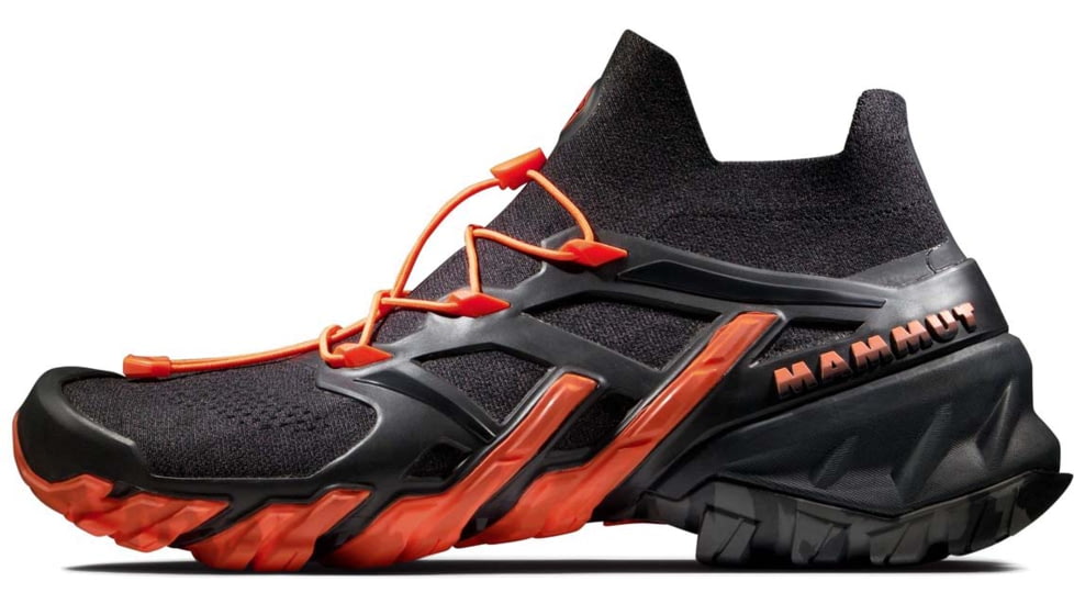 Mammut Aegility Pro Mid DT - Mens, Black/Vibrant Orange, 10, 3030-04570-00533-1100