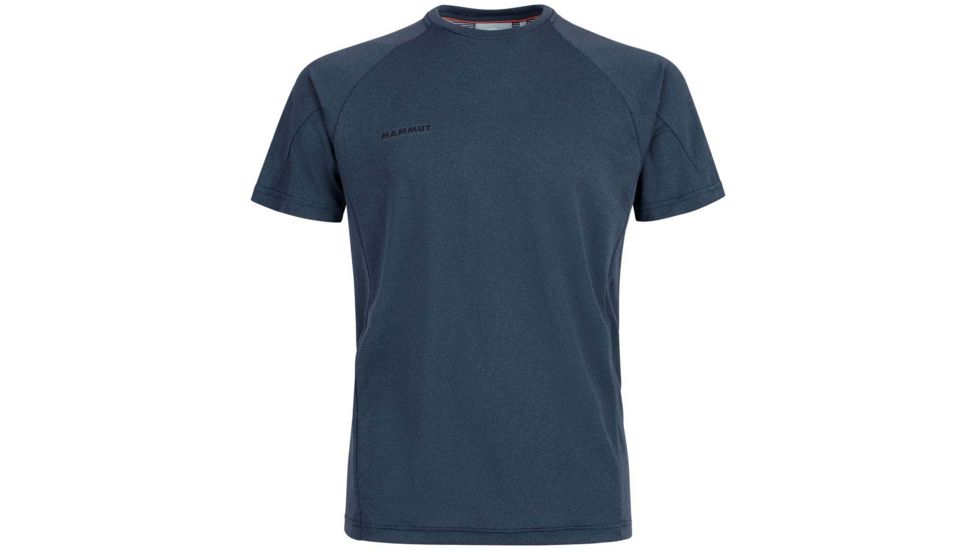 Mammut Aegility T-Shirt - Mens, Marine Melange, Small, 1017-01980-5784-113
