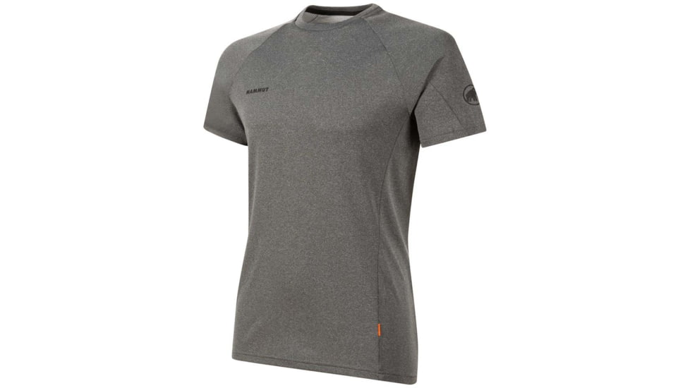 Mammut Aegility T-Shirt - Mens, Phantom Melange, Small, 1017-01980-00158-113