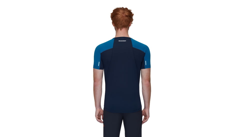 Mammut Aenergy FL T-Shirts - Mens, Deep Ice Marine, Medium, 1017-05000-50554-114