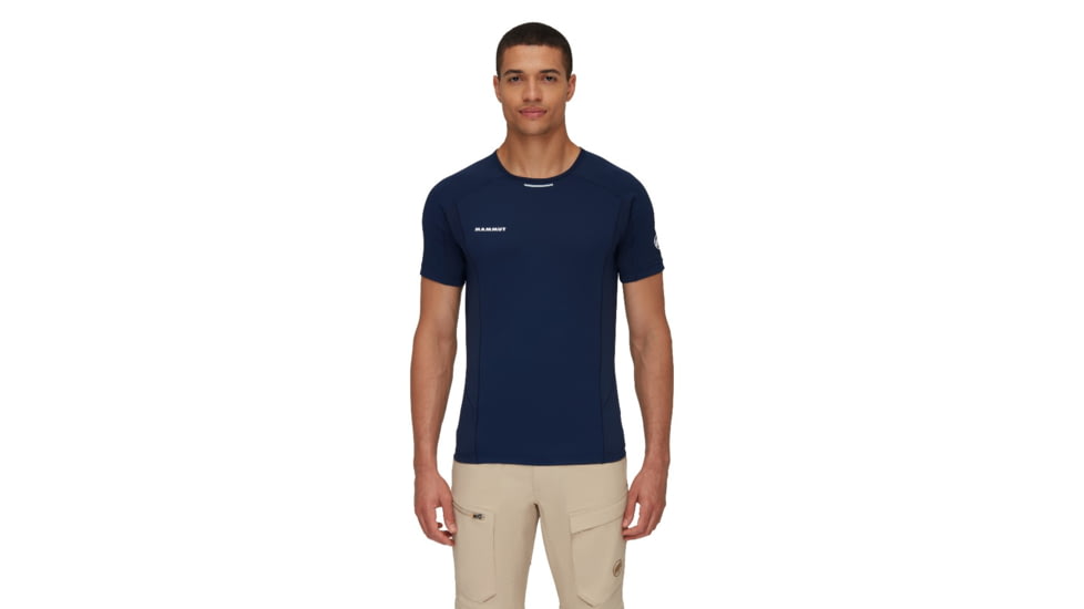 Mammut Aenergy FL T-Shirts - Mens, Marine, 2XL, 1017-05000-5118-117