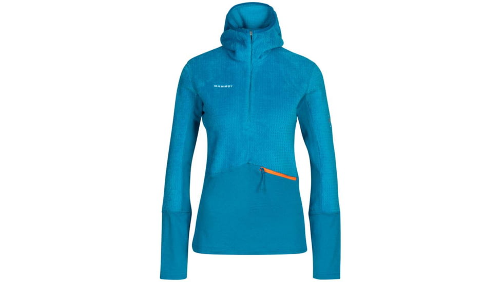 Mammut Aenergy Light ML Hybrid Hoody - Womens, Gentian/Ice, Small, 1014-03480-50500-113