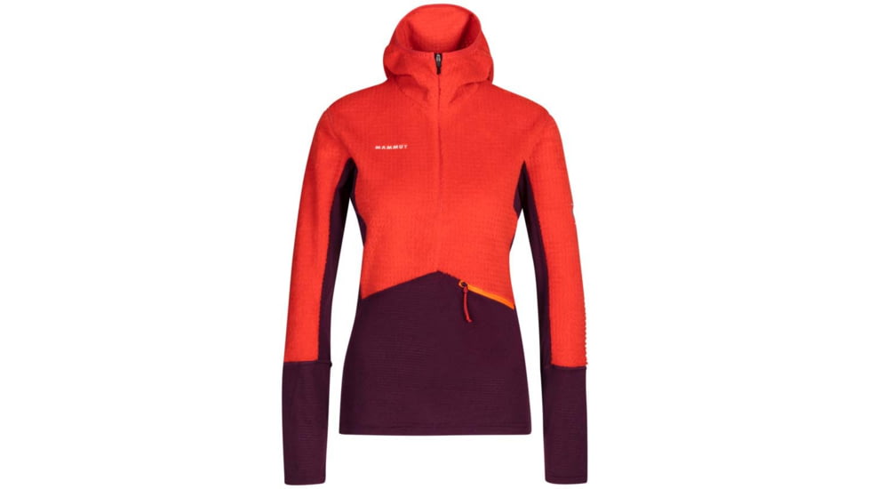 Mammut Aenergy Light ML Hybrid Hoody - Womens, Sunset/Grape, Small, 1014-03480-3689-113