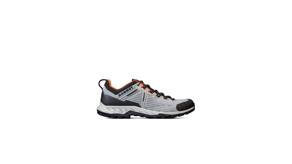 Mammut Alnasca Knit III Low Approach Shoes - Mens, Ice Gray-Black, US 13, 3020-06520-00770-1200