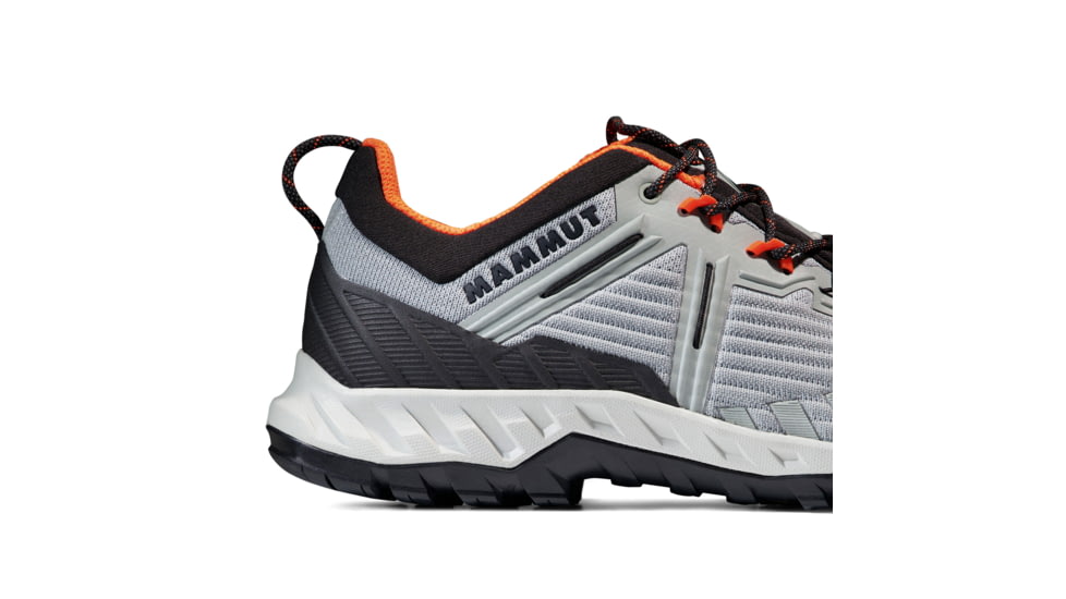 Mammut Alnasca Knit III Low Approach Shoes - Mens, Ice Gray-Black, US 13, 3020-06520-00770-1200