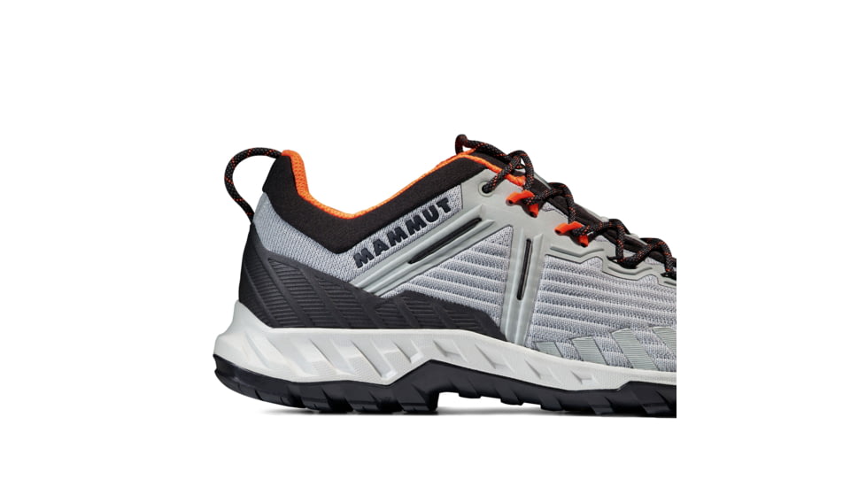 Mammut Alnasca Knit III Low Approach Shoes - Mens, Ice Gray-Black, US 13, 3020-06520-00770-1200