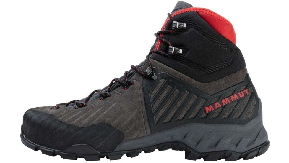 Mammut Alnasca Pro II Mid GTX Approach Shoes - Mens, Dark Titanium/Spicy, 12 US, 3020-06290-00455-1110