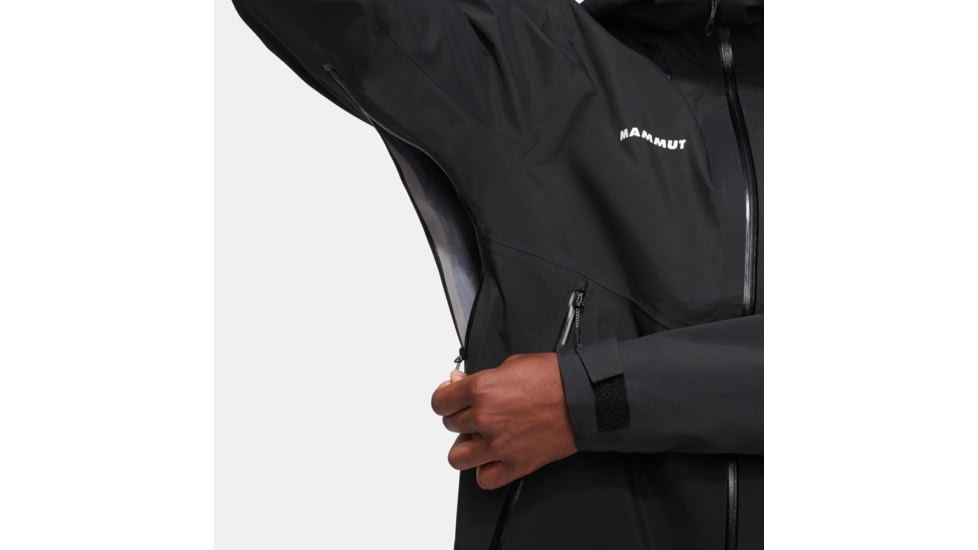 Mammut Alto Guide HS Hooded Jacket - Mens, Black, Extra Large, 1010-29561-0001-116