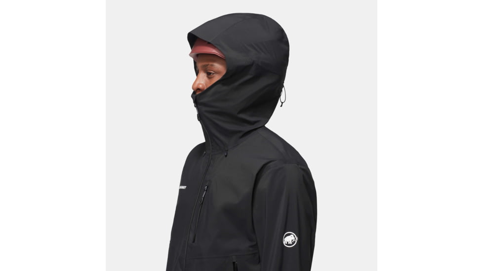 Mammut Alto Guide HS Hooded Jacket - Mens, Black, Extra Large, 1010-29561-0001-116