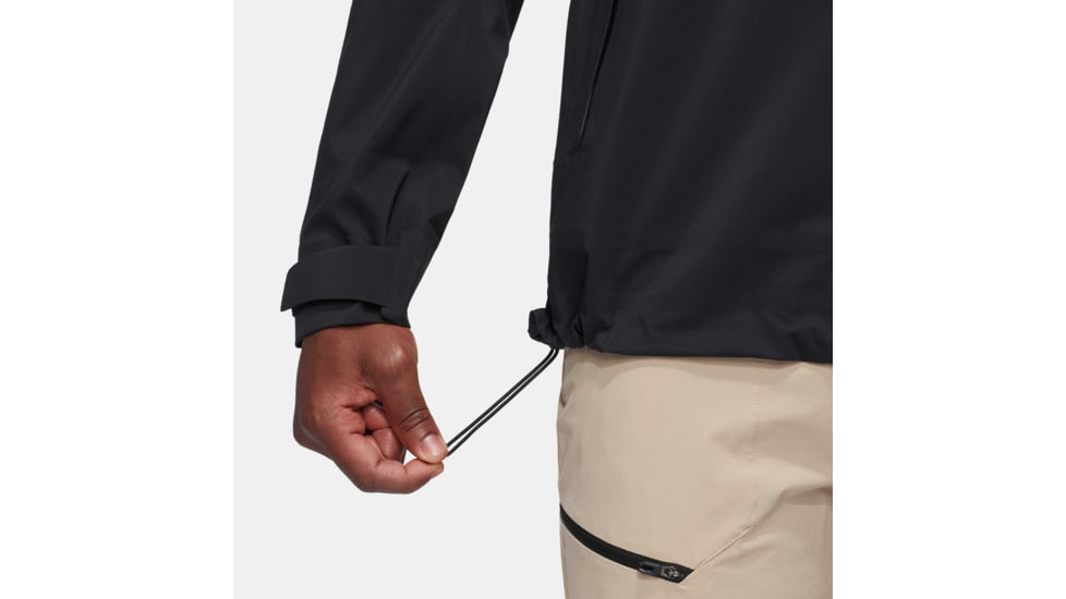 Mammut Alto Guide HS Hooded Jacket - Mens, Black, Extra Large, 1010-29561-0001-116