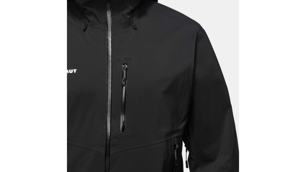 Mammut Alto Guide HS Hooded Jacket - Mens, Black, Extra Large, 1010-29561-0001-116
