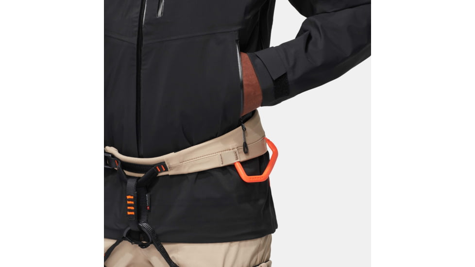 Mammut Alto Guide HS Hooded Jacket - Mens, Black, Extra Large, 1010-29561-0001-116