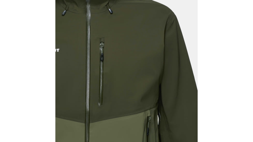 Mammut Alto Guide HS Hooded Jacket - Mens, Marsh/Dark Marsh, Extra Large, 1010-29561-40300-116