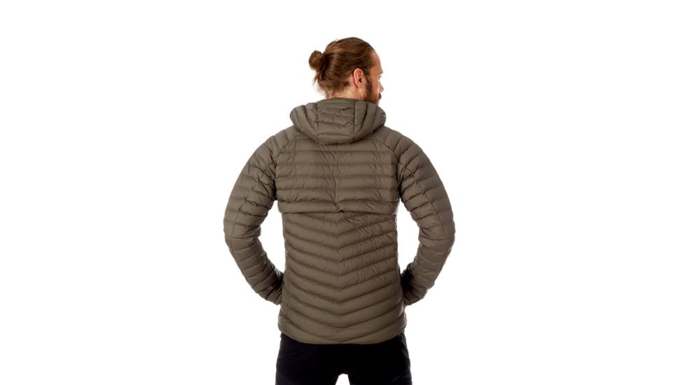 Mammut Alvra Light Down Insulated Hooded Jacket - Mens, Iguana, L, 1013-00150-4584-115