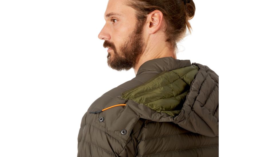 Mammut Alvra Light Down Insulated Hooded Jacket - Mens, Iguana, L, 1013-00150-4584-115