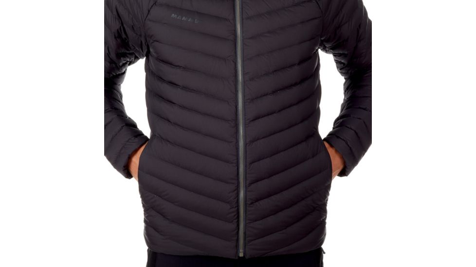 Mammut Alvra Light Down Insulated Hooded Jacket - Mens, Phantom, XL, 1013-00150-00150-116