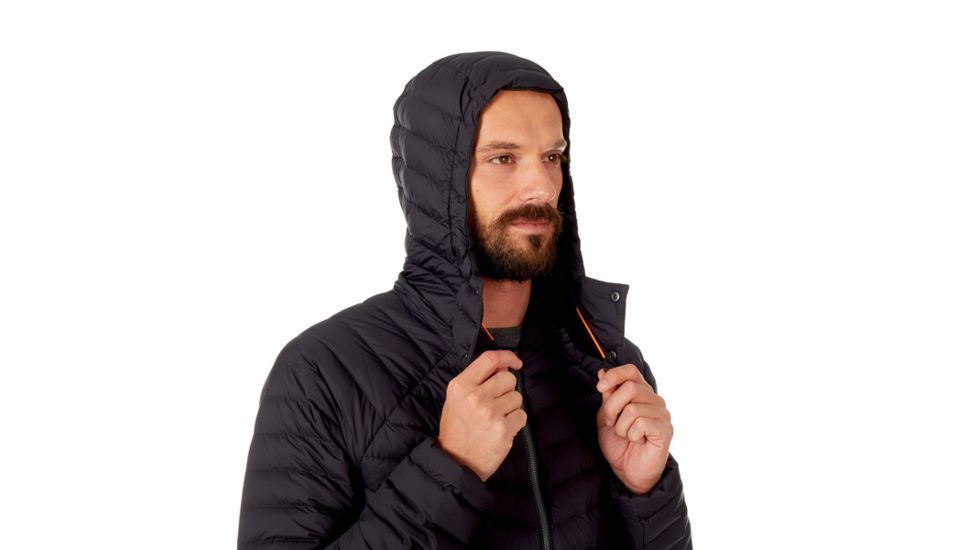 Mammut Alvra Light Down Insulated Hooded Jacket - Mens, Phantom, XL, 1013-00150-00150-116