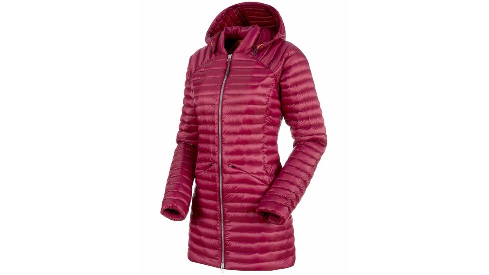 Mammut Alvra Light Insulated Hooded Parka - Womens, Beet, Extra Large, 1013-00170-3490-116