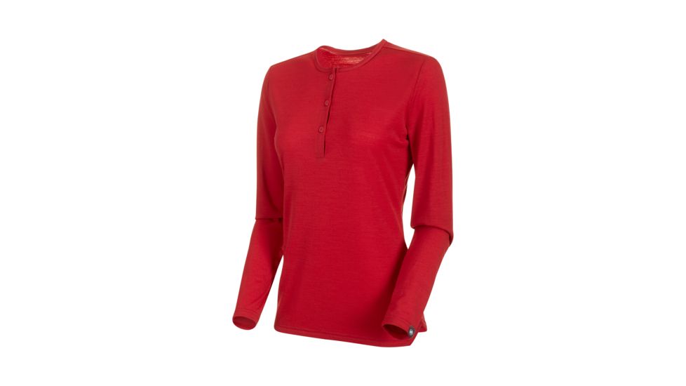 Mammut Alvra Longsleeve - Womens, Scooter, Large, 1016-00520-3544-115