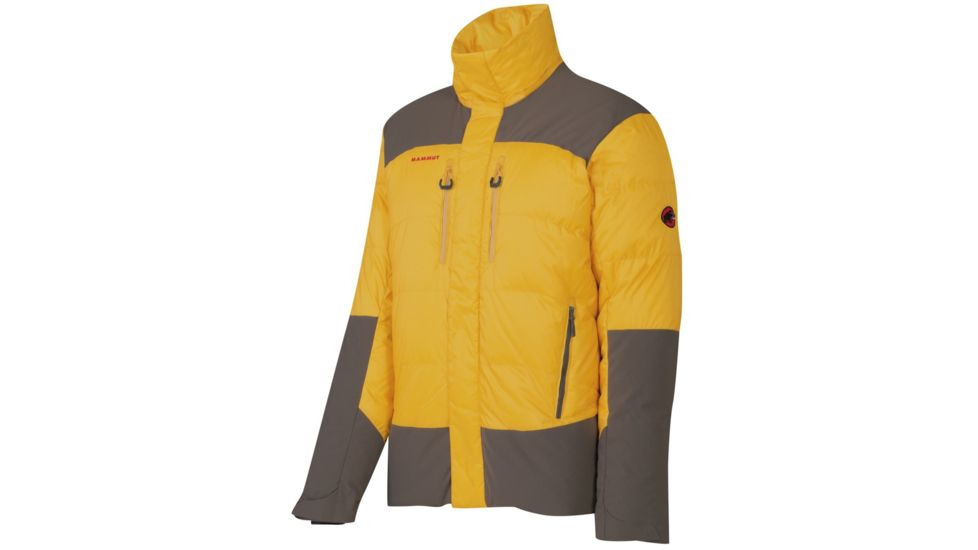 Mammut Ambler Pro IS Hooded Jacket - Mens-Malt/Dark Oak-Medium