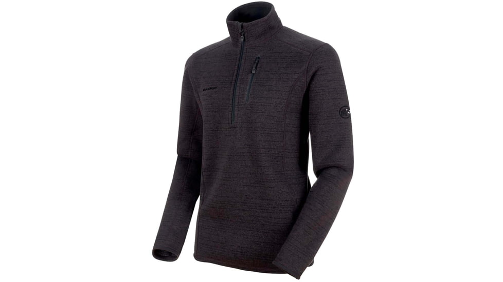 Mammut Arctic Midlayer Half Zip Pull - Mens, Phantom/Black Melange, 2XL, 1014-00894-00162-117