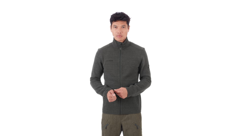 Mammut Arctic Midlayer Jacket - Men's, Phantom-Black Melange, 2XL, 1014-10394-00162-117